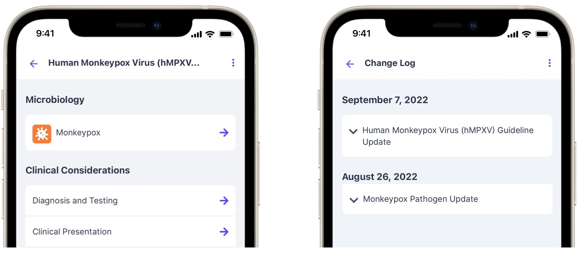 Samaritan Health Services Monkeypox Guideline in Firstline app